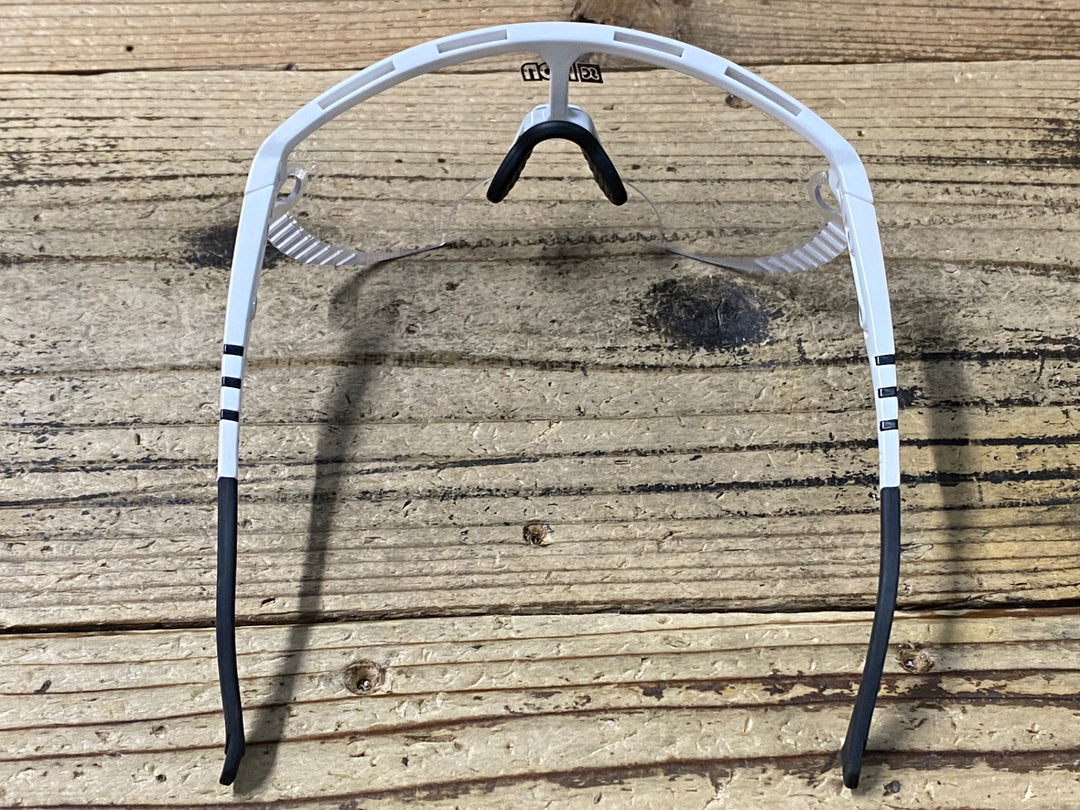 KI536 シーコン SCICON AEROWING サングラス アイウェア 白 クリアレンズ