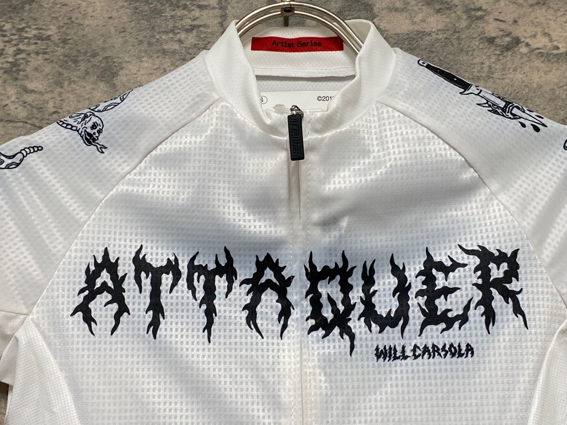 KI109 アタッカー ATTAQUER 半袖 サイクルジャージ 白 XS – BICI AMORE