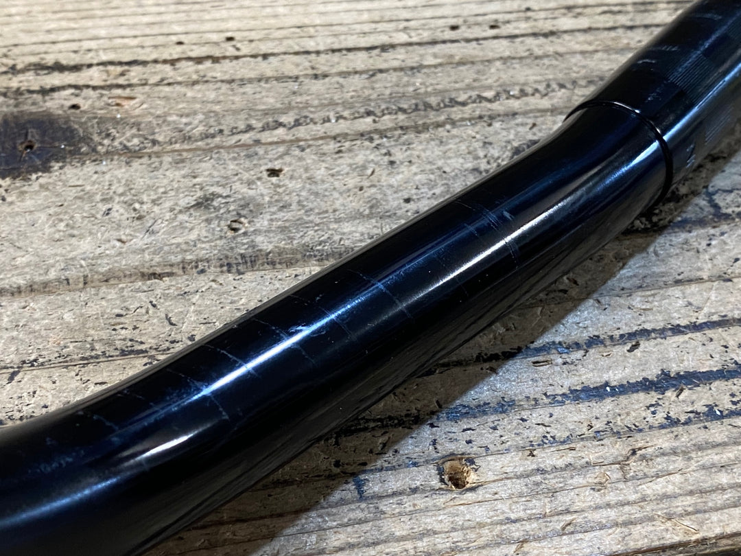 JY423 ニットー 日東 NITTO RB010 アルミ ブルホーンバー エンドC-C380mm Φ25.4 黒