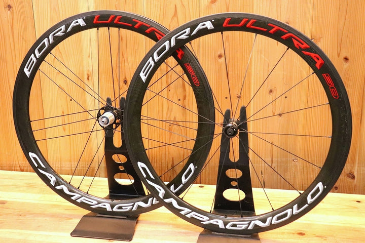 カンパニョーロ CAMPAGNORO ボーラ BORA ULTRA 50 カーボン クリンチャー ホイールセット シマノ 11S/12S 【芦屋店】