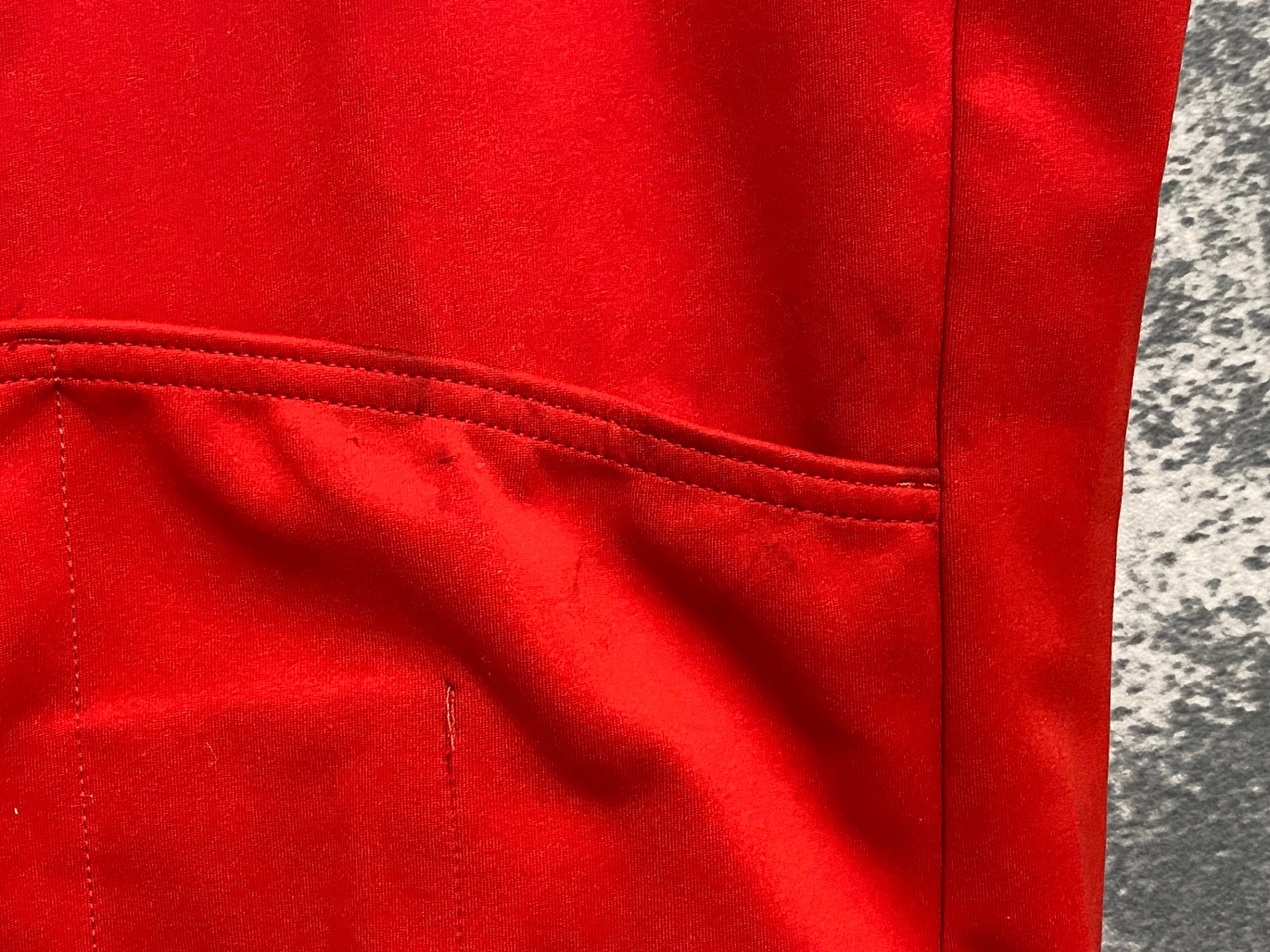 JS267 カステリ CASTELLI ROSSOCORSA 半袖 サイクルジャージ 赤 S