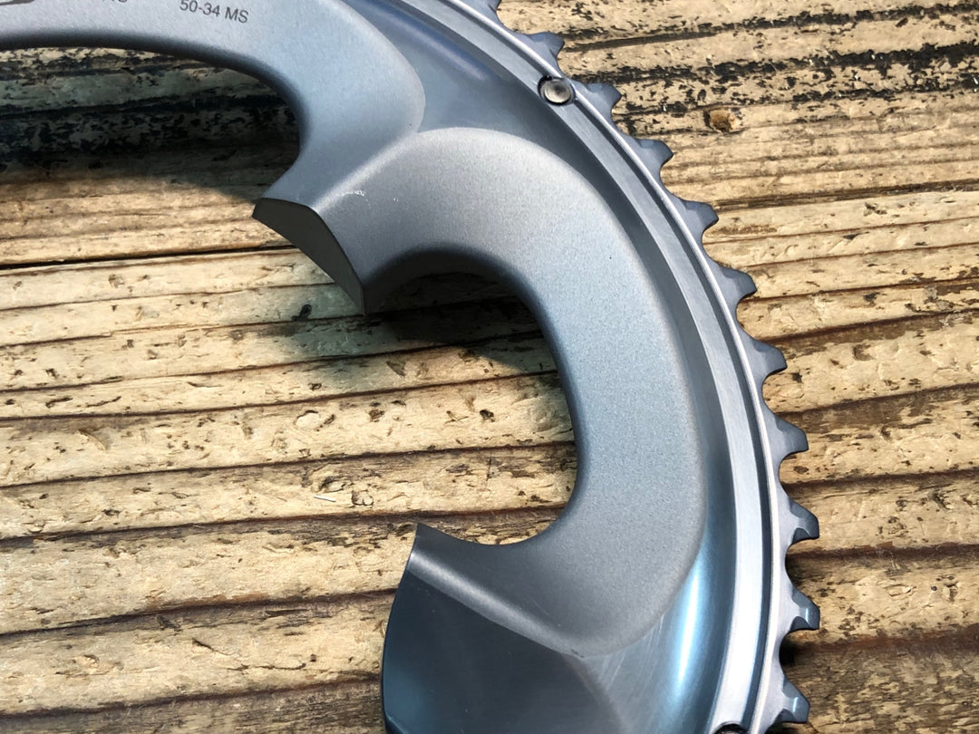 JR853 シマノ SHIMANO 105 FC-R7000 アウターチェーンリング 52T シルバー