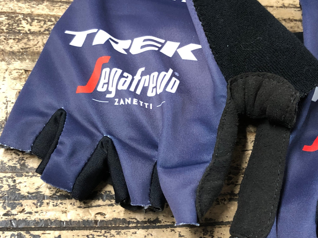 KD262 サンティーニ Santini TREK Segafredo 指切 グローブ 濃紺 M