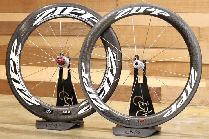 ジップ ZIPP 404 808  ファイアクレスト FIRECREST カーボン クリンチャー ホイールセット シマノ 10S 【立川店】