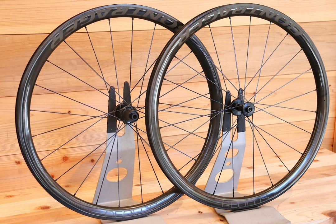 ボントレガー BONTRAGER アイオロス AEOLUS RSL 37 TLR カーボン チューブレス ホイールセット シマノ12S/11S 21C 【千葉店】
