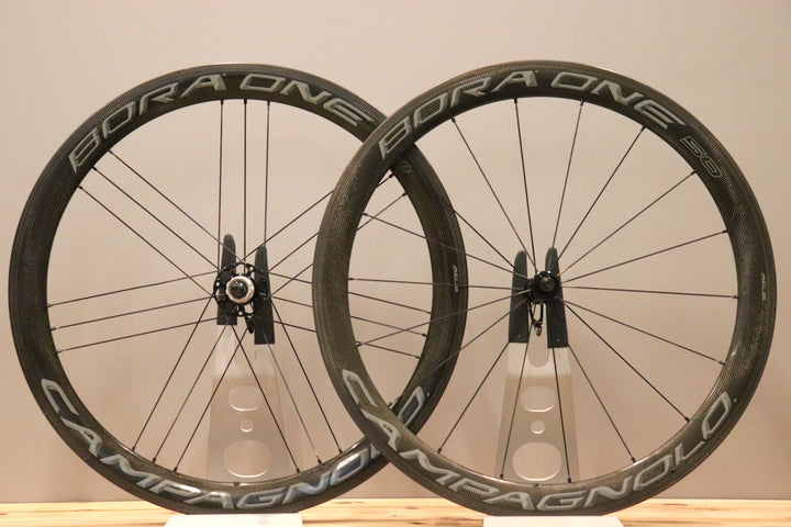 カンパニョーロ CAMPAGNOLO ボーラワン BORA ONE 50 AC3 カーボン クリンチャー ホイールセット シマノ11/12S 17C【仙台店】