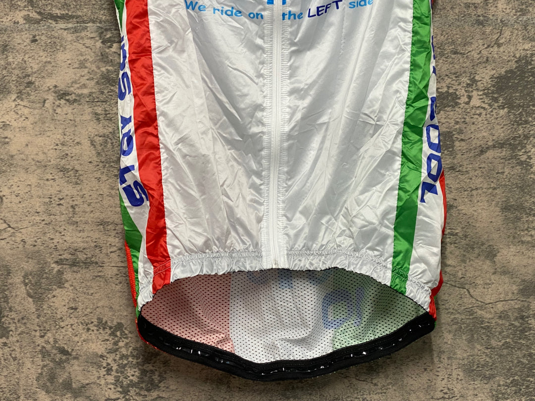 KF695 ジェッセージ GSG サイクルベスト ジレ 白 XL