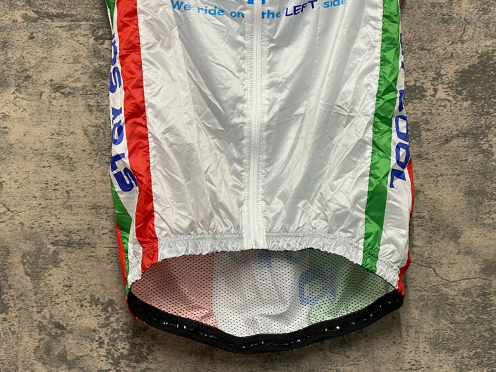 KF695 ジェッセージ GSG サイクルベスト ジレ 白 XL