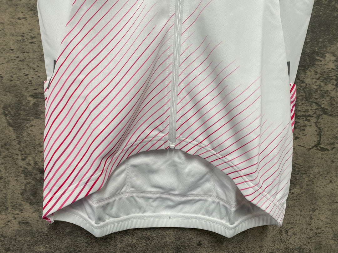 JW011 レリック reric Women's Himalia SS Jersey 半袖サイクルジャージ M 白 レディース