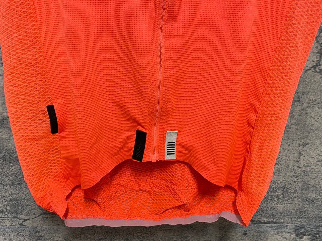 JZ497 ラファ RAPHA PRO TEAM CLIMBER'S JERSEY 半袖 サイクルジャージ S オレンジ