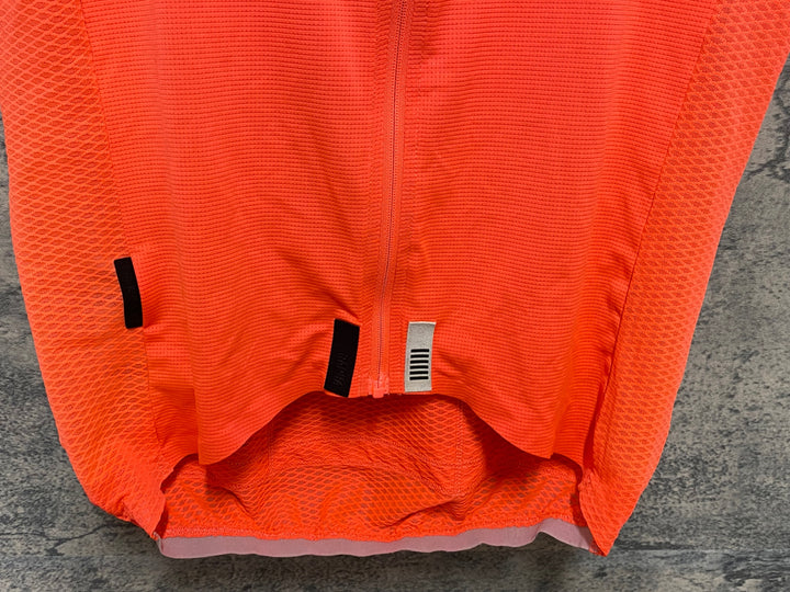 JZ497 ラファ RAPHA PRO TEAM CLIMBER'S JERSEY 半袖 サイクルジャージ S オレンジ