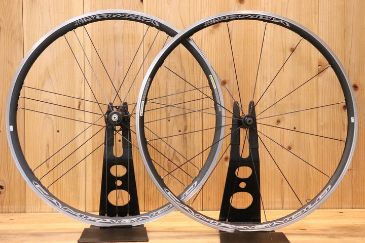 カンパニョーロ CAMPAGNOLO ゾンダ ZONDA アルミ クリンチャー ホイールセット シマノ 11S/12S 【芦屋店】