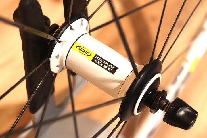 マヴィック MAVIC キシリウム KSYRIUM エキップ EQUIPE アルミ クリンチャー ホイールセット シマノ12S/11S 【千葉店】