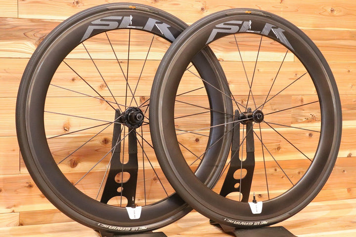 ジャイアント GIANT SLR1 AERO RIM シマノ 11/12S 17C カーボン チューブレス ロードバイク ホイールセット 【広島店】