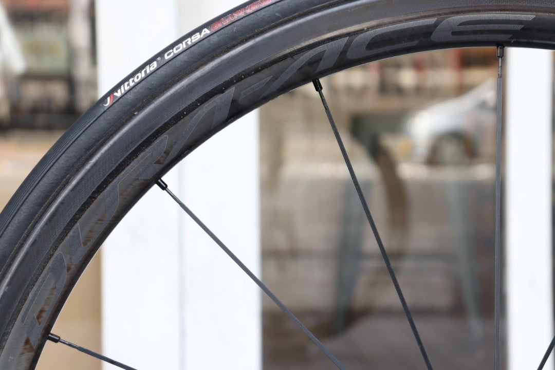 シマノ SHIMANO デュラエース DURA-ACE WH-R9100-C40-TU カーボン チューブラー ホイールセット シマノ11S/12S 【横浜店】