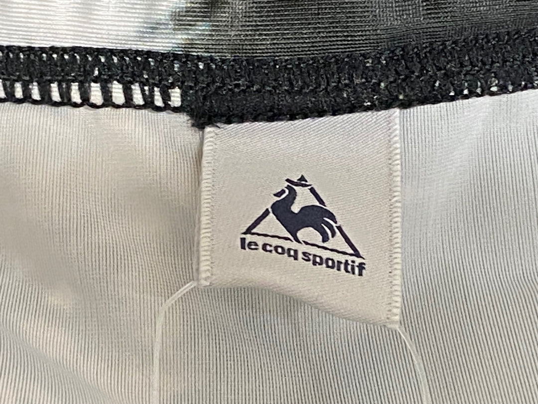 JO747 ルコックスポルティフ le coq sportif CHARI＆CO レーサーパンツ 黒 白 サイズ不明