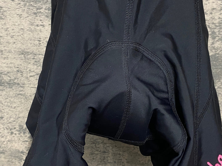 JY116 ラファ Rapha WOMEN'S SOUPLESS BIB SHORTS ビブショーツ レディース 黒 XS ほつれ有