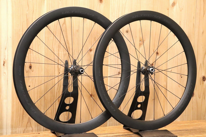 シマノ SHIMANO アルテグラ ULTEGRA WH-R8170 C50 TL チューブレス カーボン ホイールセット シマノ12/11S ワイドリム 21C 【芦屋店】