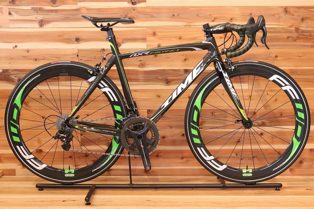 タイム TIME NXR INSTINCT 2011モデル XXSサイズ カンパニョーロ スーパーレコード 11S ファストフォワード F6 –  BICI AMORE ONLINE STORE