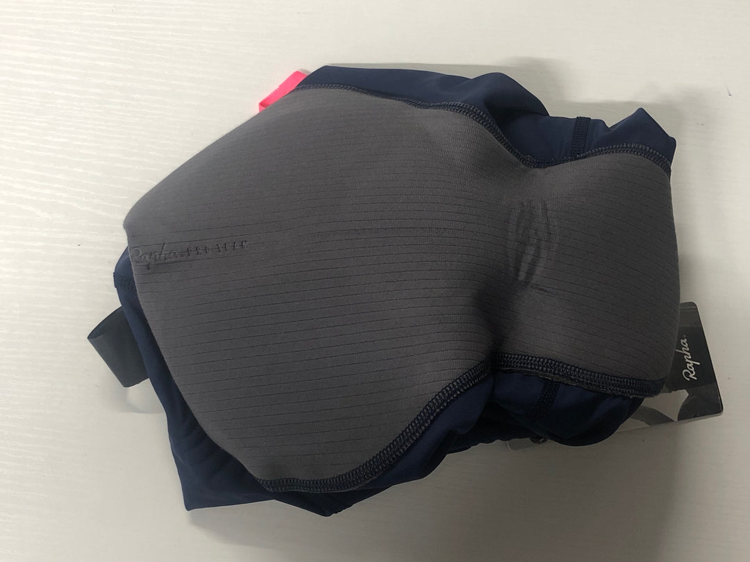 JE205 ラファ Rapha EF WOMEN'S FIRST WOMEN'S PRO TEAM BIB SHORTS ビブショーツ ネイビー パープル レディース XXS
