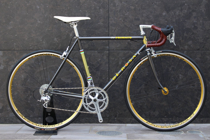 デローザ DE ROSA ネオプリマート NEO PRIMATO 2009頃 52サイズ カンパニョーロ ケンタウル 10S クロモリ ロードバイク GOLD KHAMSIN 【福岡店】