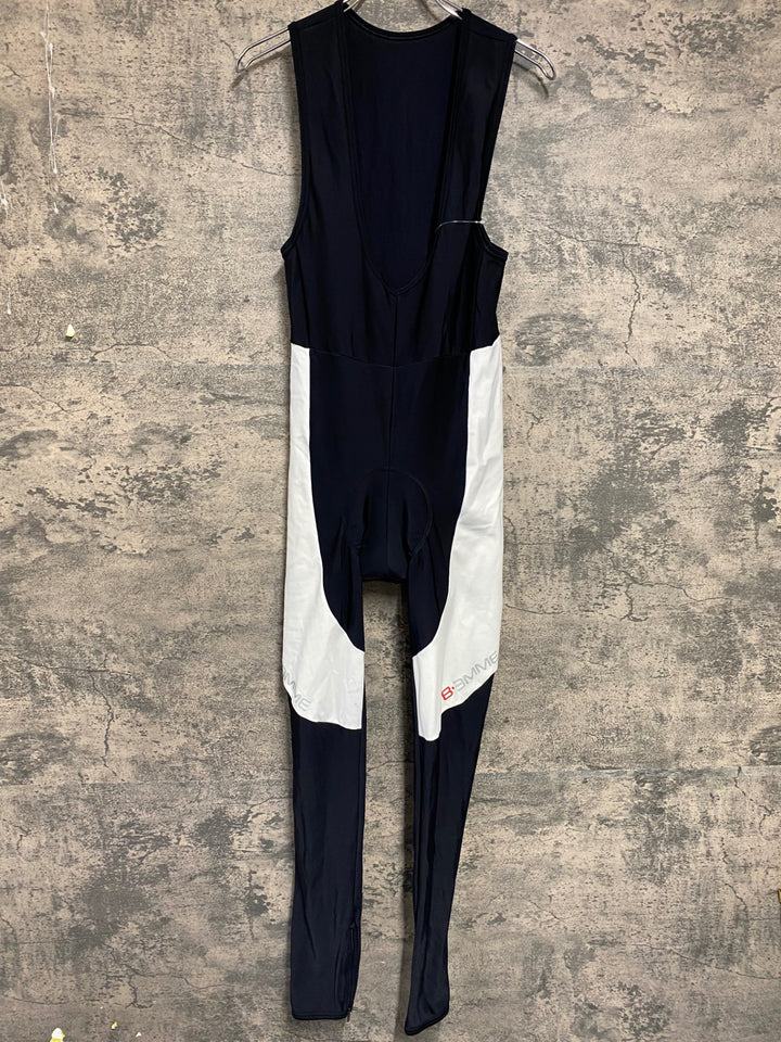 JK722 ビエンメ BENMME 裏起毛 ビブタイツ 黒 M