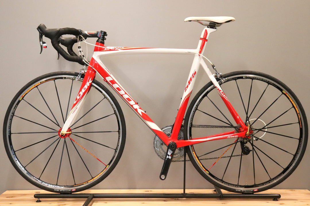 ルック LOOK 586 SL 2010モデル Lサイズ スラム RED Mix 10S カーボン ロードバイク KSYRIUM SL 【仙台店】