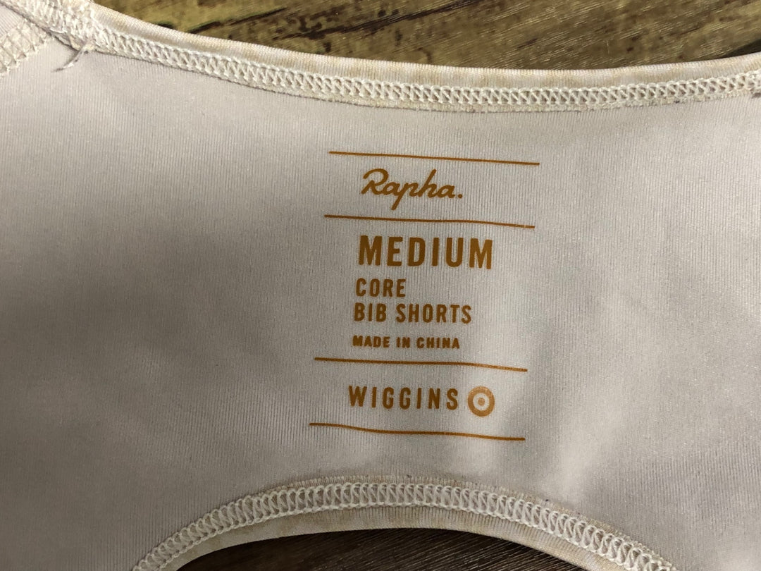 JZ493 ラファ RAPHA CORE BIB SHORTS ビブショーツ M WIGGINS