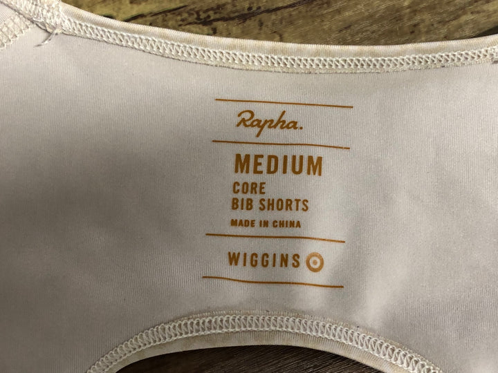 JZ493 ラファ RAPHA CORE BIB SHORTS ビブショーツ M WIGGINS