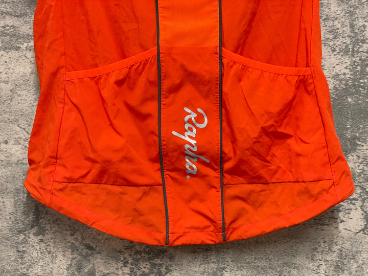 KE550 ラファ Rapha CLASSIC ジレ サイクルベスト オレンジ M