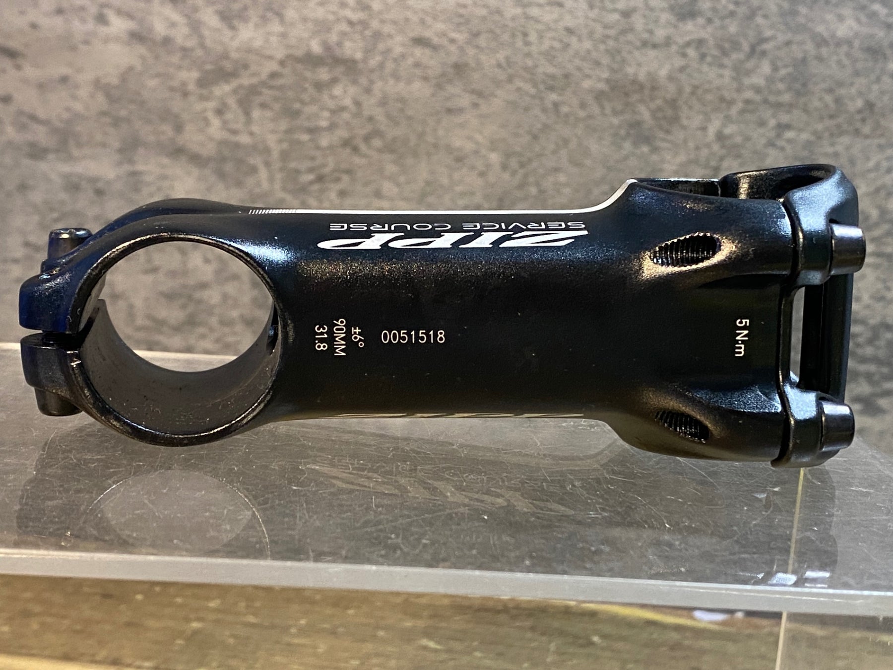 JO967 ジップ ZIPP SERVICE COURSE SL アルミ ステム 黒 90mm Φ31.8 OS