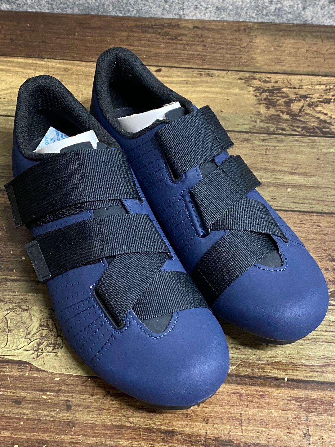 JX998 フィジーク fizik TEMPO R5 POWERSTRAP shoes ビンディングシューズ 3穴 紺 EU41