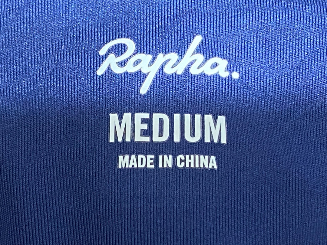 JW383 ラファ Rapha CORE CARGO WINTER TIGHTS WITH PAD ビブタイツ 黒 M 裏起毛 スレあり