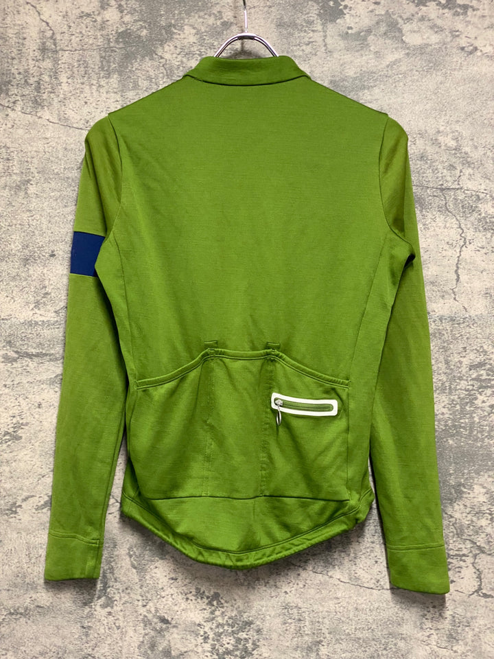 JJ275 ラファ Rapha CLASSIC LONG SLEEVE JERSEY 長袖サイクルジャージ 緑 XS