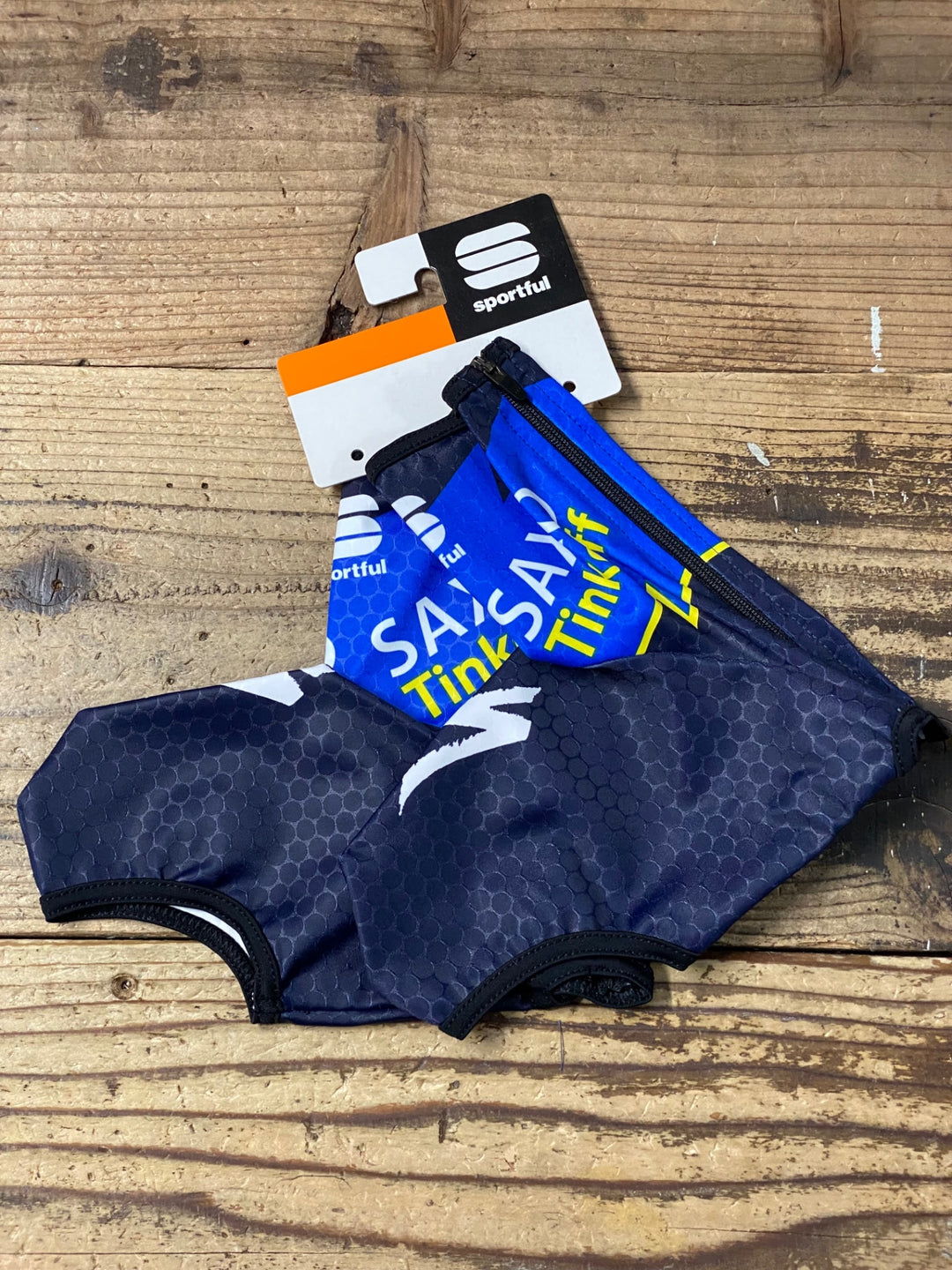 KJ780 スポーツフル sportful シューズカバー 青 紺 XL TINKOFF SAXO