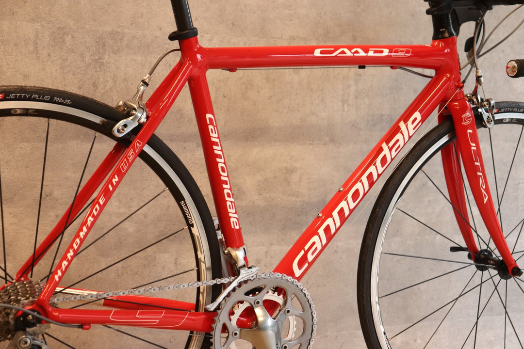 キャノンデール CANNONDALE キャド CAAD9-6 2009モデル 52サイズ シマノ ティアグラ 4500 9S アルミ ロードバイク 【さいたま浦和店】