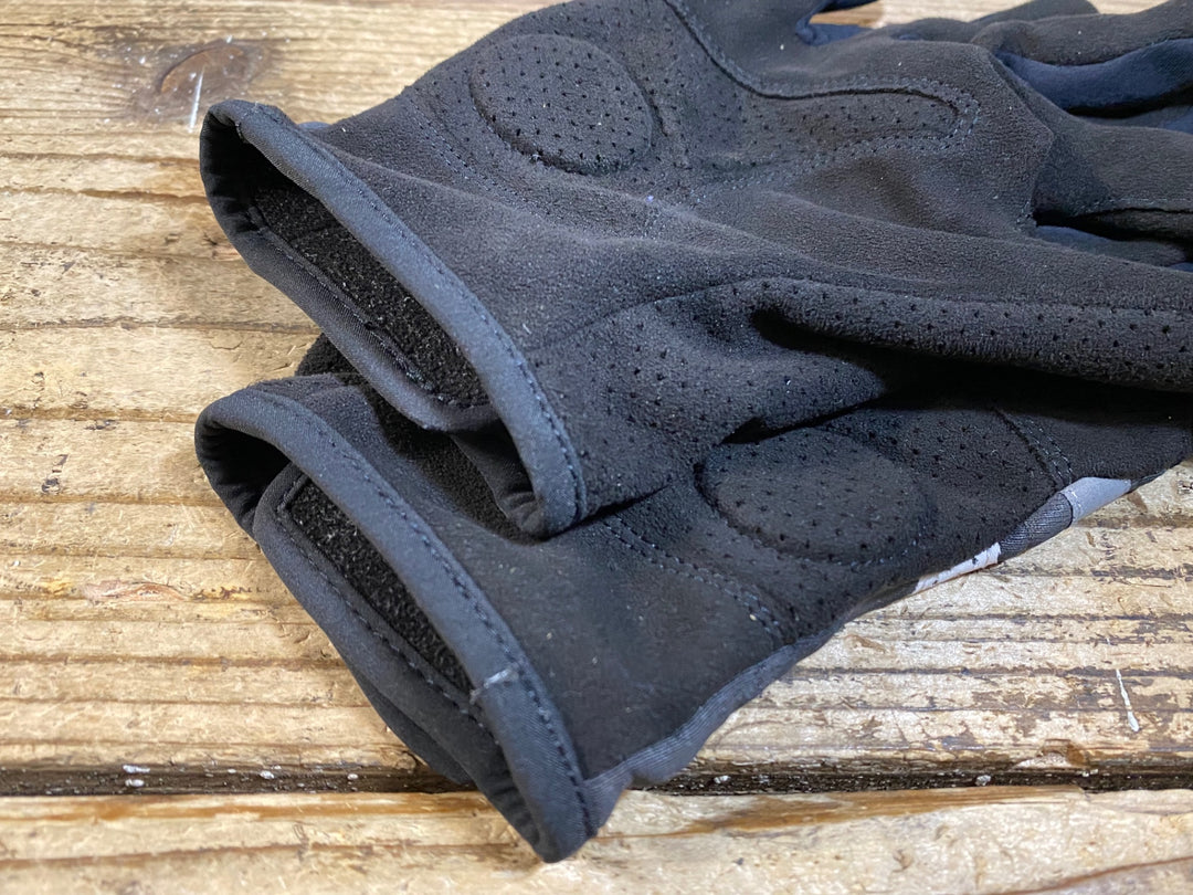 KG507 ラファ Rapha BREVET長指 グローブ グレー M 裏起毛 ※スレ、劣化