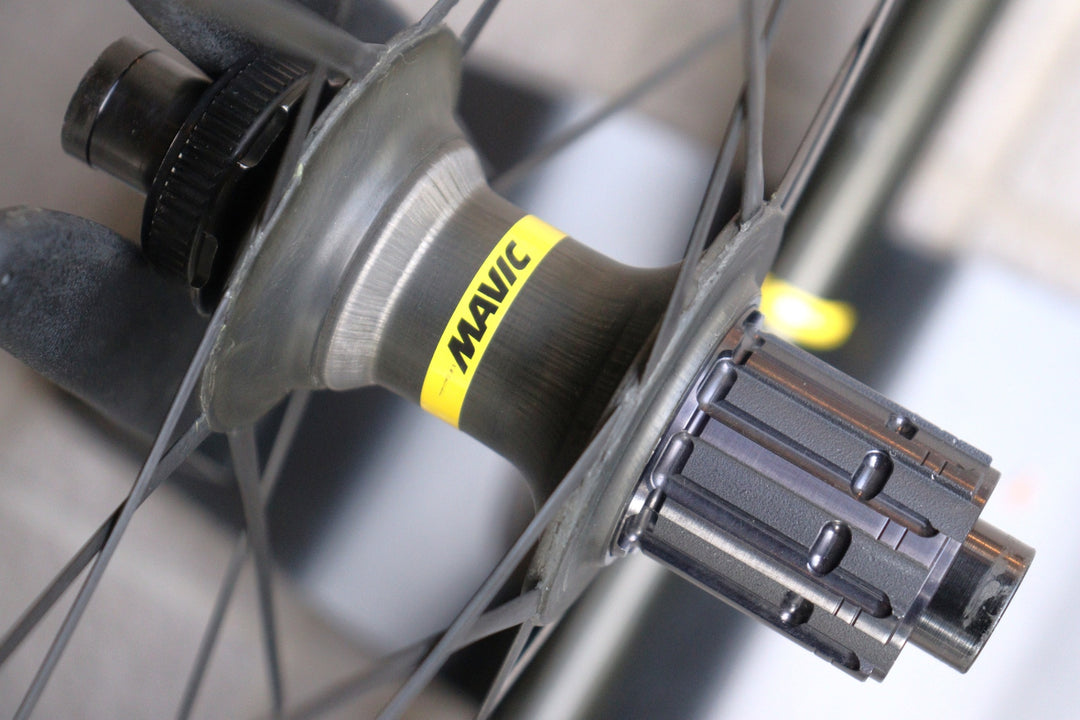 マヴィック MAVIC コスミック アルチメイト COSMIC ULTIMATE 45 DISC UST カーボン チューブレスレディ ホイールセット シマノ11S/12S 19TC 【横浜店】