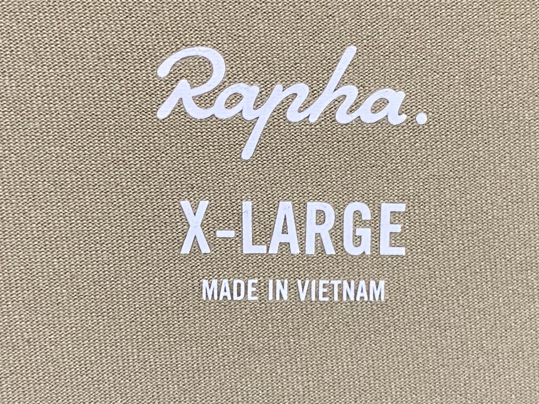 JH255 ラファ Rapha MEN'S CORE LIGHTWEIGHT JERSEY 半袖 サイクルジャージ ベーシュ XL