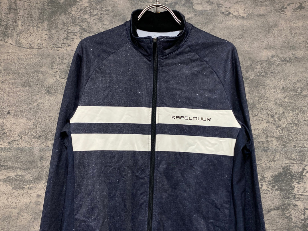 JV506 カペルミュール KAPELMUUR 長袖 サイクルジャケット デニムデザイン L 裏起毛