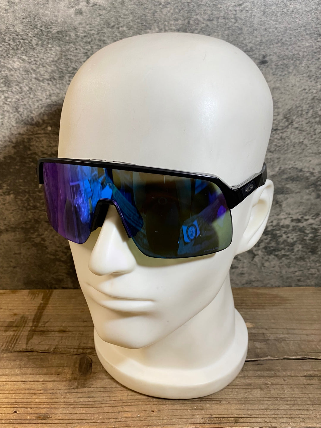 KG539 オークリー OAKLEY SUTRO Lite サングラス アイウェア 黒 PRIZM ROAD レンズ傷