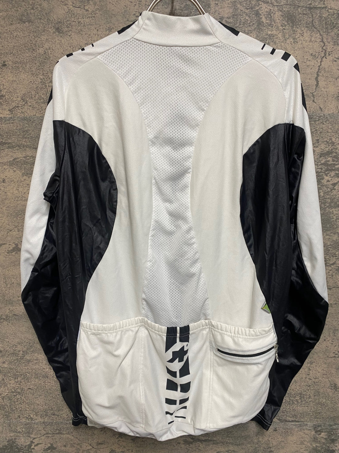 JR296 アソス ASSOS LS.MILLE 長袖 サイクルジャージ 白 M