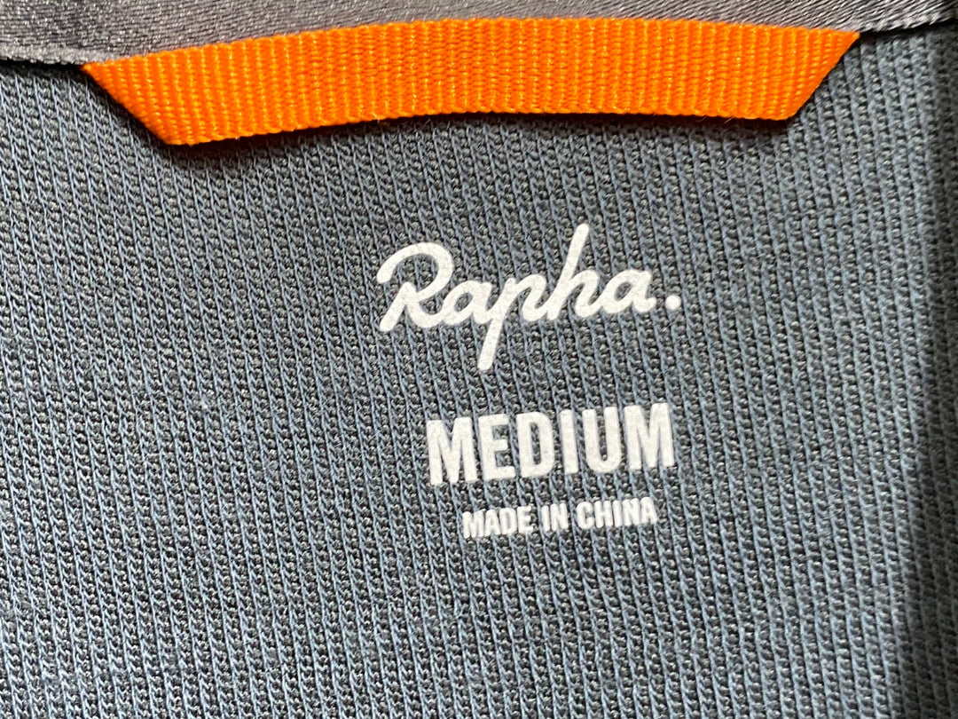 JO424 ラファ Rapha BREVET JERSEY 半袖 サイクルジャージ グレー M
