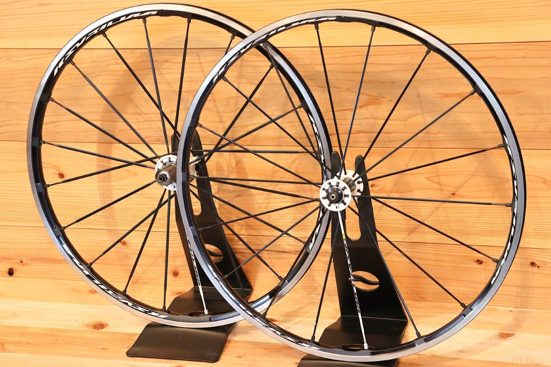 マヴィック MAVIC キシリウム KSYRIUM SLS アルミ クリンチャー ホイールセット シマノ12/11S ナローリム 15C 【千葉店】