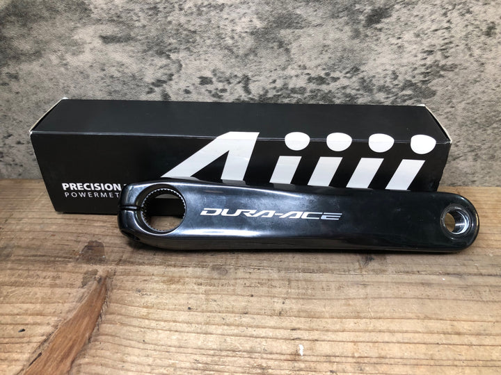 JB992 4iiii プレシジョン PRECISION 3 シマノ SHIMANO デュラエース DURA-ACE FC-R9200 左クランク パワーメーター 172.5mm ※接続確認済