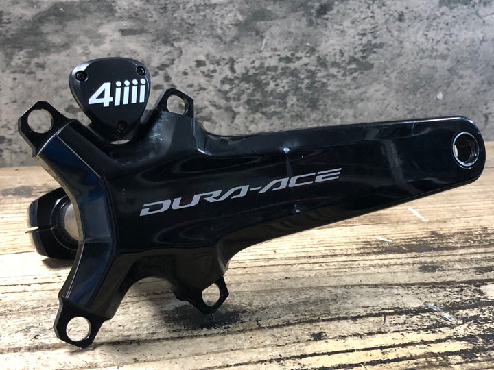KK900 シマノ SHIMANO デュラエース DURA-ACE FC-R9200 172.5mm 4iiii PRECISION 3+ 両足計測パワーメーター付き クランクアームセット