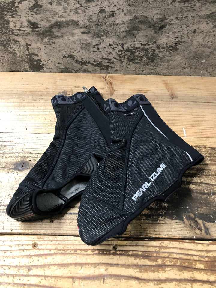 JY420 パールイズミ PEARL iZUMi シューズウォーマー 黒 L 裏起毛