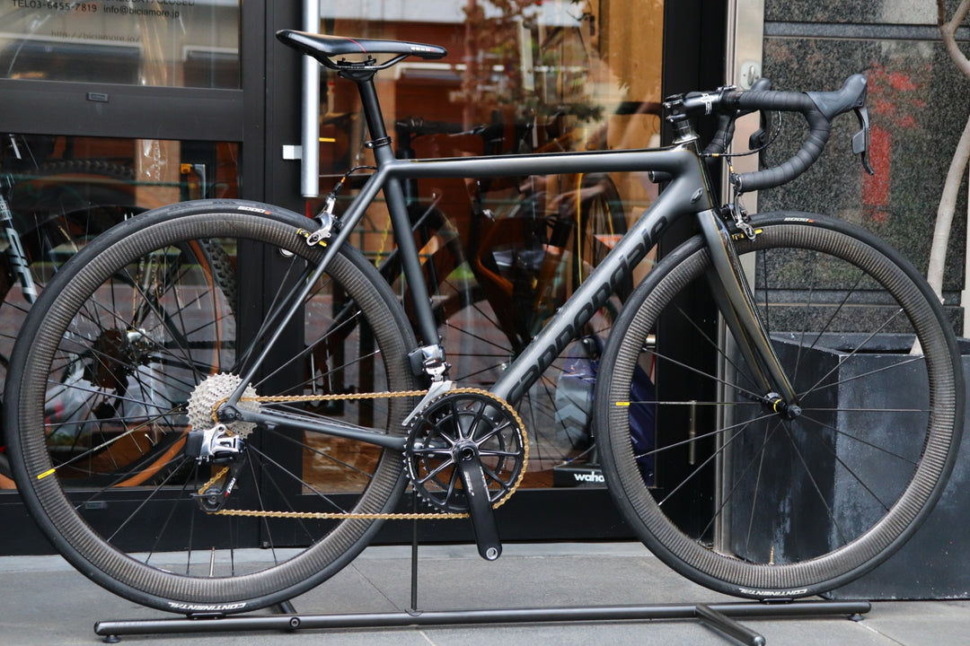 キャノンデール CANNONDALE SUPERSIX EVO BLACK INC 2015モデル 52サイズ SRAM RED e-Tap MIX 11S カーボン ロードバイク 【東京南麻布店】