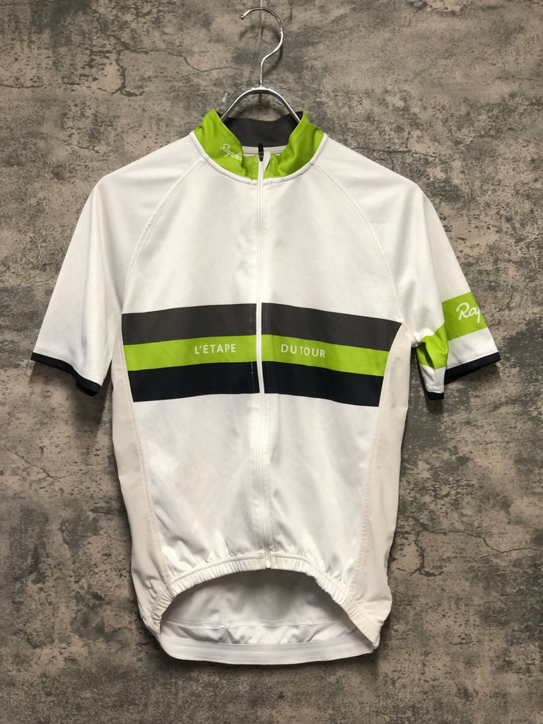 JZ505 ラファ RAPHA L'ETAPE DU TOUR 2012 半袖 サイクルジャージ S 白