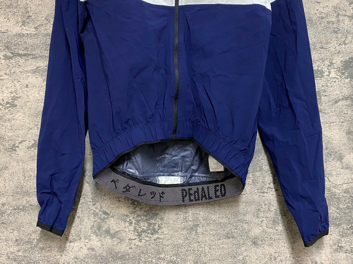JL026 ペダレッド PEdALED 長袖 ウインドブレイカー 濃紺 白 S